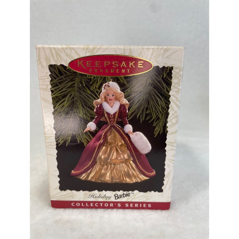Hallmark Keepsake Holiday Barbie 1996 Ornament